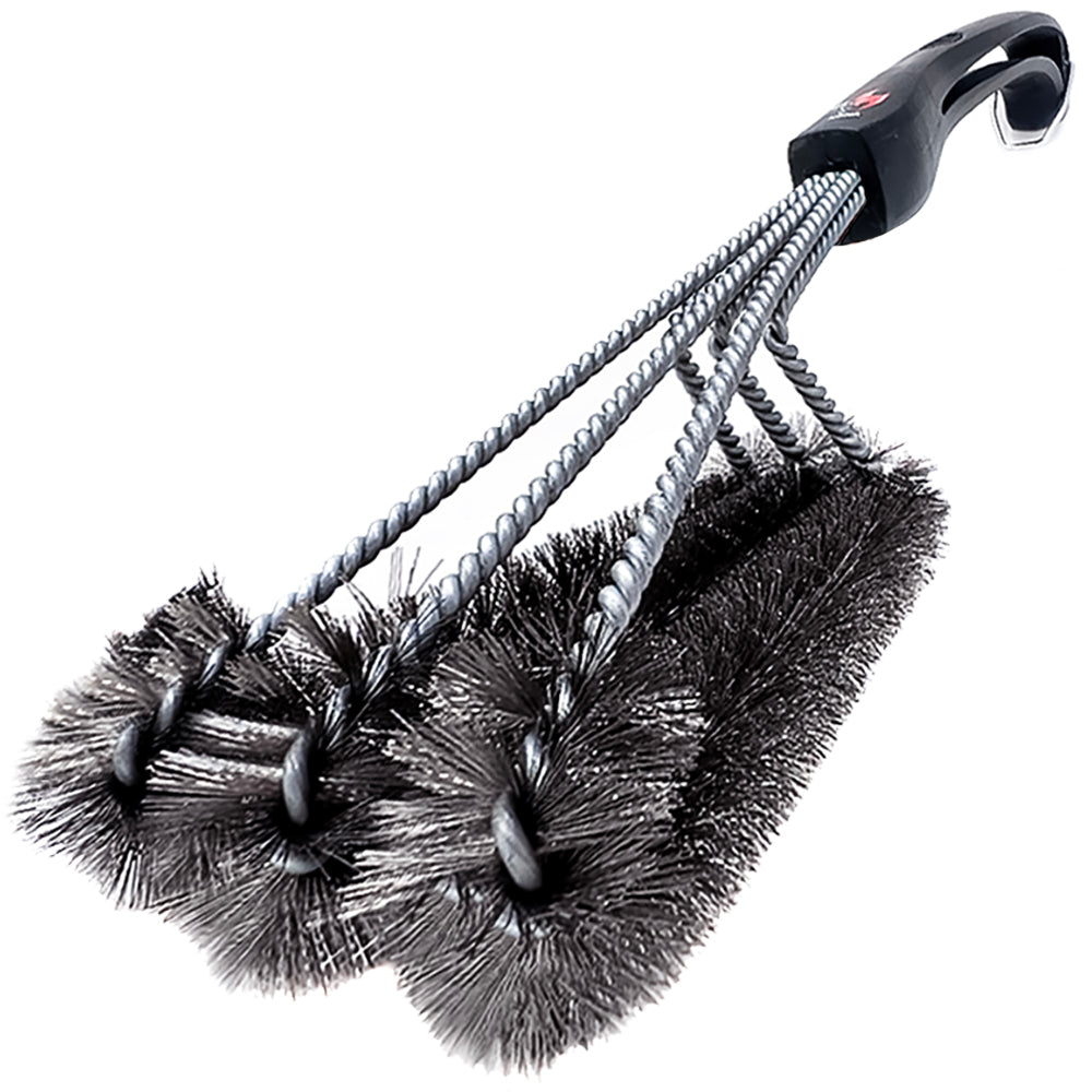 Kona 360° Clean Grill Brush Stainless Steel 3-in-Grill Cleaner