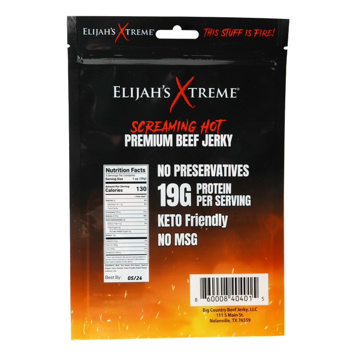 Xtreme Regret Spicy Beef Jerky