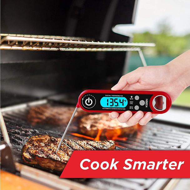 Folding Instant Read Meat Thermometer Food Thermometer for Cooking