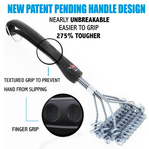 Commercial Grade Grill Brush (24 Handle)