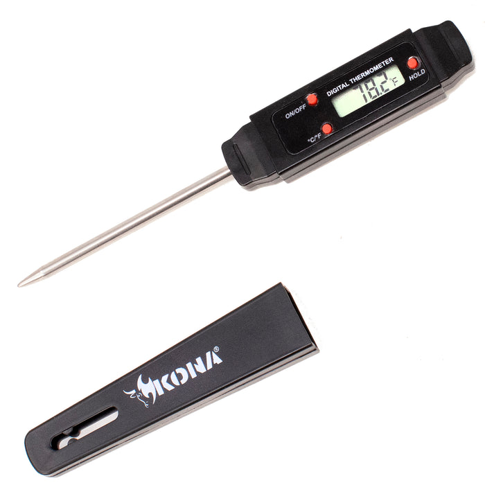 Meat Thermometer with Probe Fork Kitchen Thermometer Digital Cooking  Thermometer BBQ Temperature Meter for Barbeque Grill Oven
