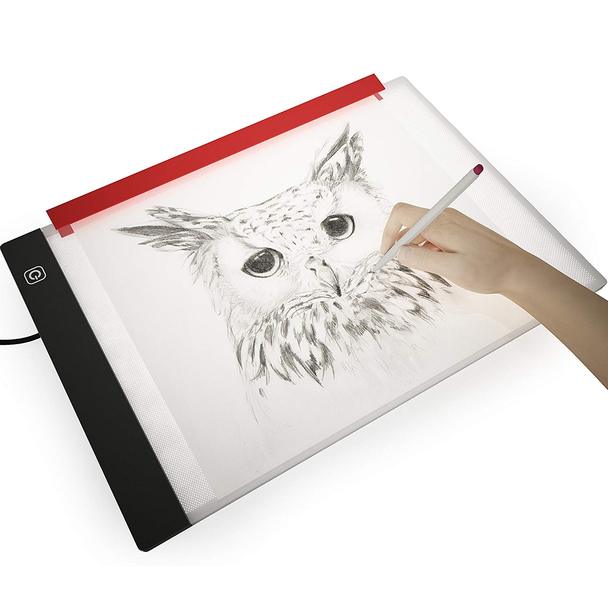 A5-F-T Drawing Sketching LED Light Box Tracing Pad Copy Board with