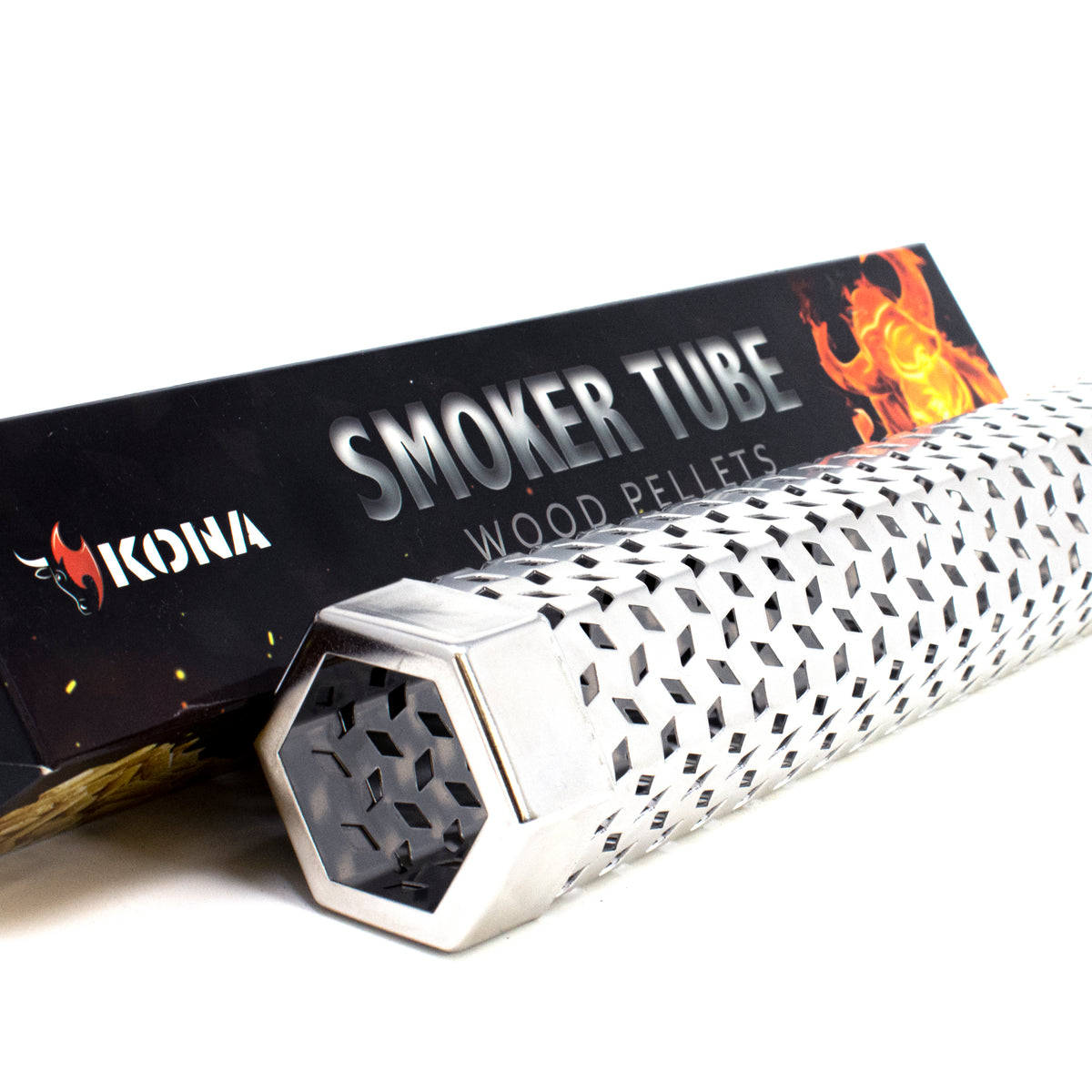 Kona 12 Smoker Tube Wood Chips or Pellets 20 Gauge Stainless Stee