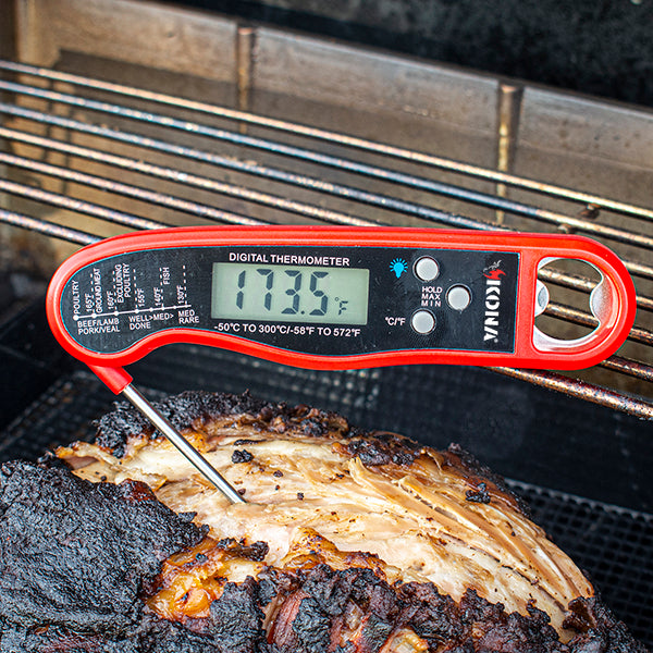 Kona Grill Surface Thermometer - for Grill Mats & Grill Grates